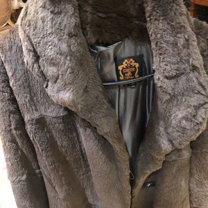 Mink coat barley worn size large